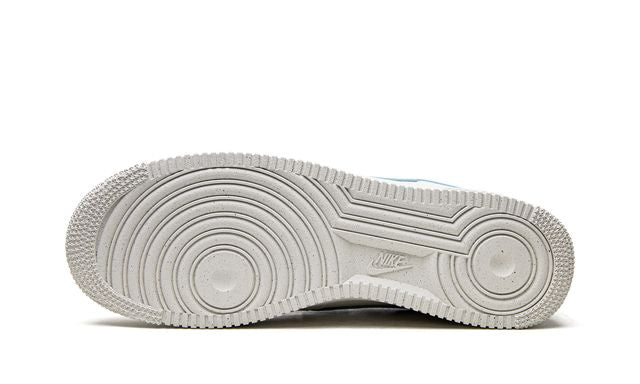 Nike Air Force 1 Double Swoosh White Médium Blue