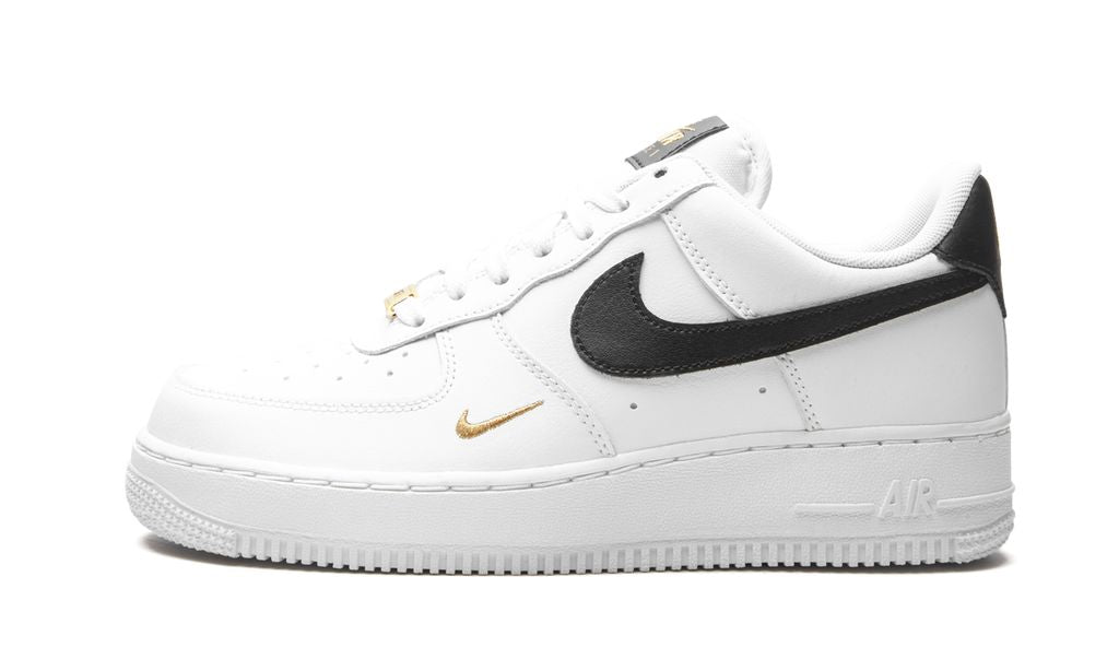 Nike Air Force 1 Essential White Black Gold