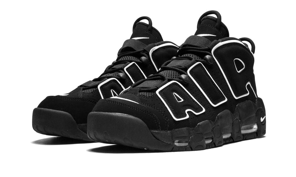 Nike Air More Uptempo Black White